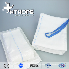 Colored gauze lap sponge packing in blister polybag